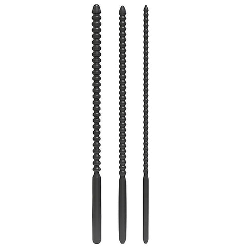 Thread 3 Size Silicone Penis Plug by BDStyle