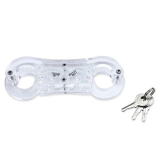 Acrylic BDSM Finger Cuffs - Ratchet Clasp by BDStyle