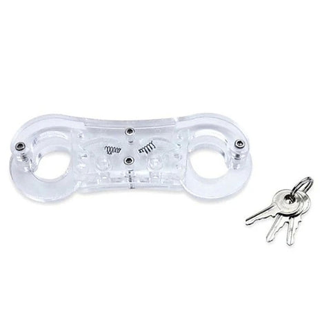 Acrylic BDSM Finger Cuffs - Ratchet Clasp by BDStyle