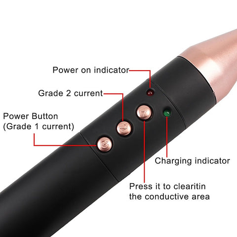 Rechargeable Electro-Stimulation Pleasure Cane by BDStyle