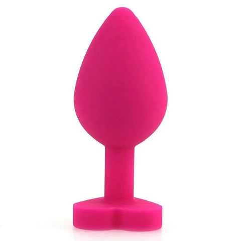 Heart-Shaped Silicone Anal Plug by BDStyle