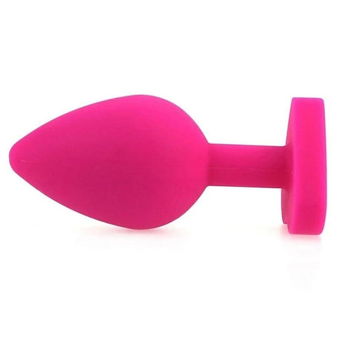 Heart-Shaped Silicone Anal Plug by BDStyle