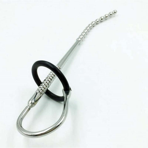 Long Penis Plug with Glans Ring by BDStyle