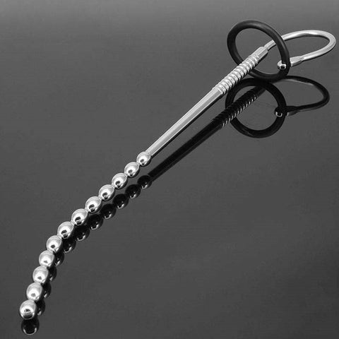 Long Penis Plug with Glans Ring by BDStyle