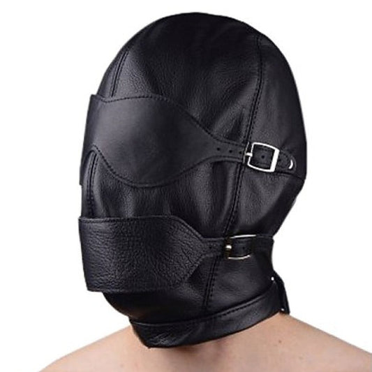 Full Bondage Mask Eyes & Mouth Detachable by BDStyle