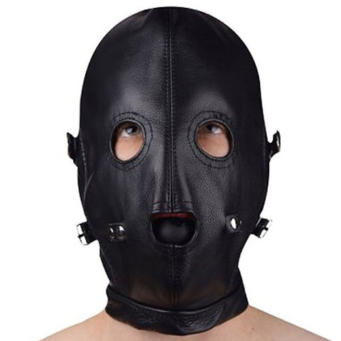Full Bondage Mask Eyes & Mouth Detachable by BDStyle