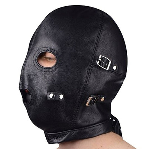 Full Bondage Mask Eyes & Mouth Detachable by BDStyle