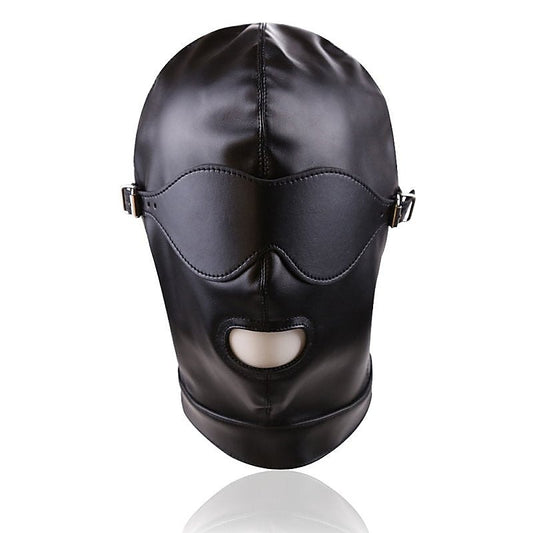 BDSM Play Full Mask Eyes & Mouth Detachable by BDStyle