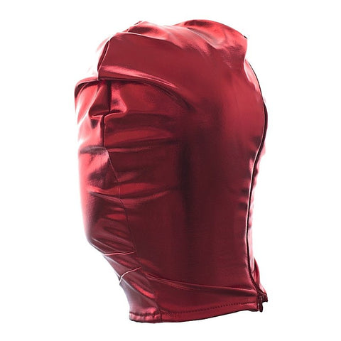 Patent Leather Full Head Bondage Hood by BDStyle