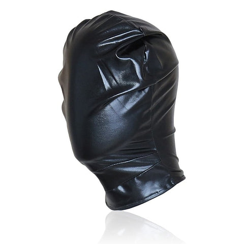 Patent Leather Full Head Bondage Hood by BDStyle