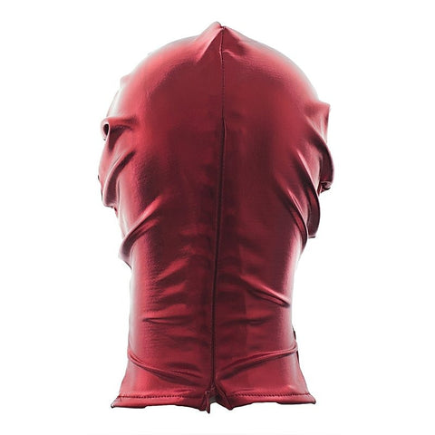 Patent Leather Full Head Bondage Hood by BDStyle