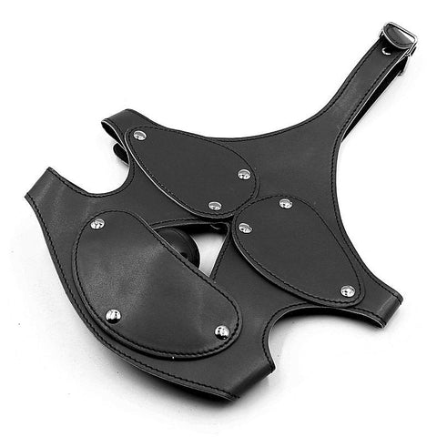 Gimp Hood With Removable Eye Pad And Mouth Pad by BDStyle