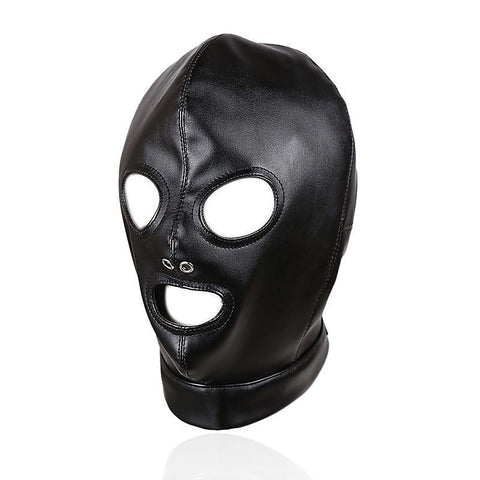 Mouth And Eye Open With Nostril Hole Bondage Hood by BDStyle