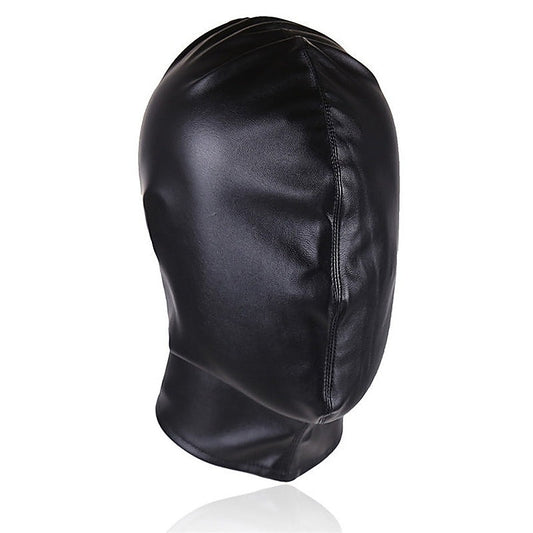 Faux Leather Frenulum Full Hood by BDStyle