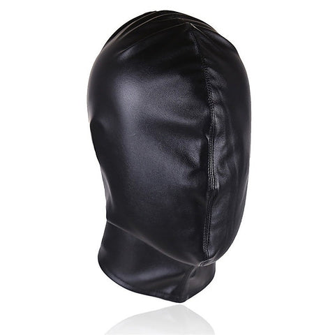 Faux Leather Frenulum Full Hood by BDStyle