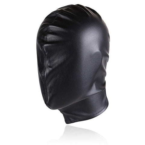 Faux Leather Frenulum Full Hood by BDStyle