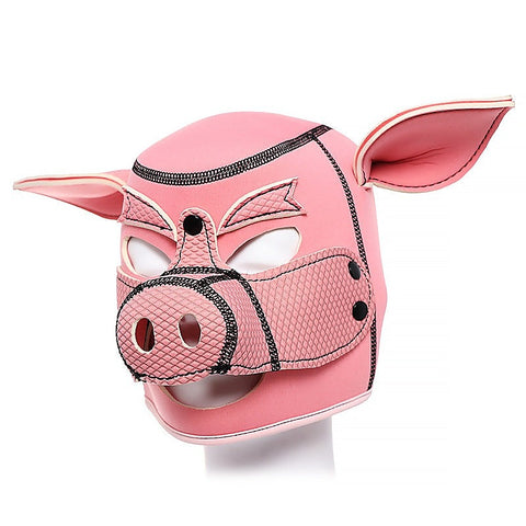 Pig Head Bondage Hood by BDStyle
