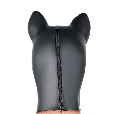 Latex Fetish Play Pig Hood Mask by BDStyle