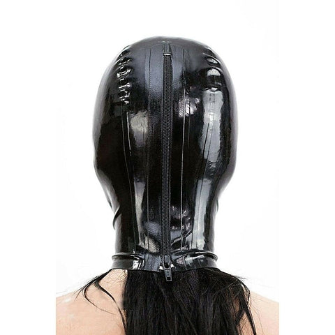 Latex Hood Open Eyes And Mouth by BDStyle