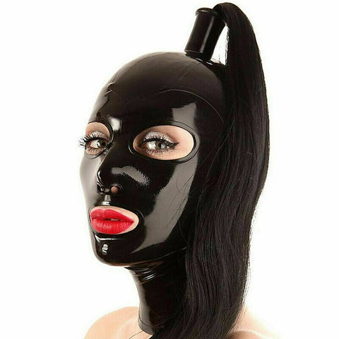 Ponytail Bondage Mask by BDStyle