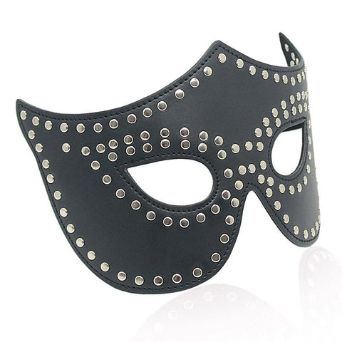 Eye Mask with Rivets Detail by BDStyle