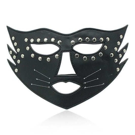 Cat Face Mask with Beard by BDStyle
