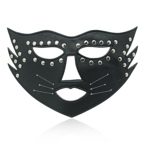 Cat Face Mask with Beard by BDStyle