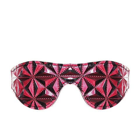 Diamond Patterned Sinful Blindfold by BDStyle