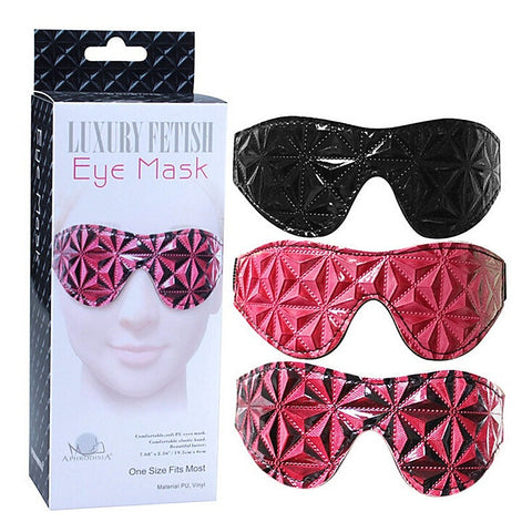 Diamond Patterned Sinful Blindfold by BDStyle