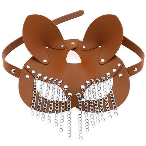 Masquerade Fetish Play Chain Mask by BDStyle
