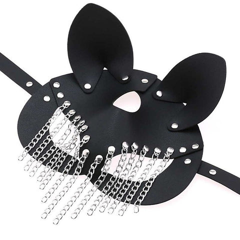 Masquerade Fetish Play Chain Mask by BDStyle