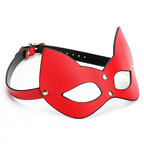 Faux Leather Sexy Cat Mask by BDStyle
