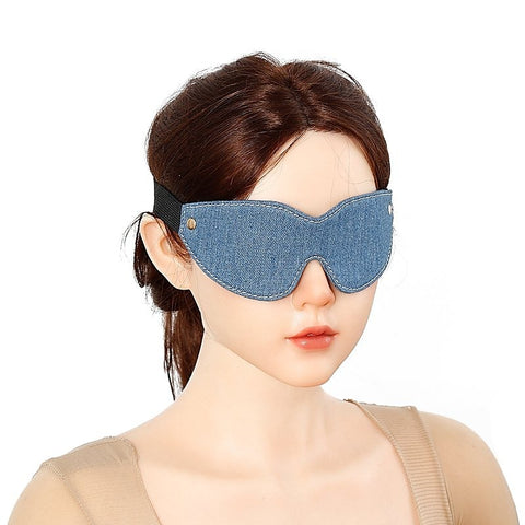Denim Bondage Blindfold by BDStyle