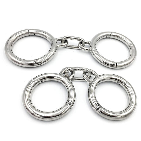 Heavy Duty Metal Wrist Cuffs by BDStyle