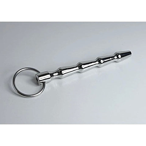Cyber Bites Steel Penis Plug With Glans Ring by BDStyle