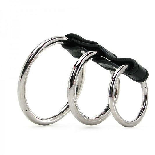 Gates of Hell Cock 2 Cock Rings by BDStyle
