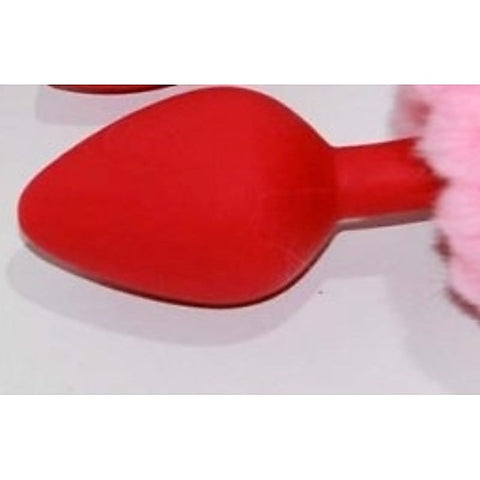 Bunny Faux Tail Silicone Anal Plug Large by BDStyle