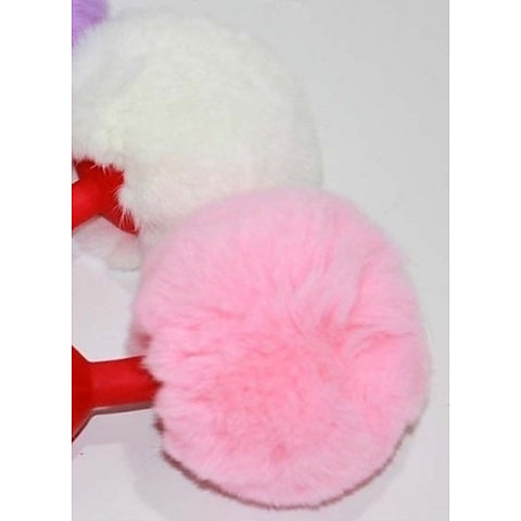 Bunny Faux Tail Silicone Anal Plug Large by BDStyle