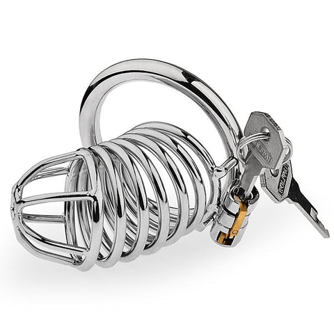 Hoop Cock Cage with Urethral Tube by BDStyle