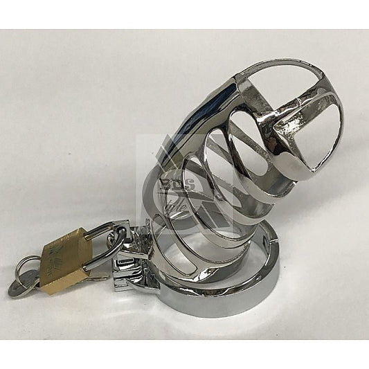 The Protector Ribbed Chastity Device by BDStyle