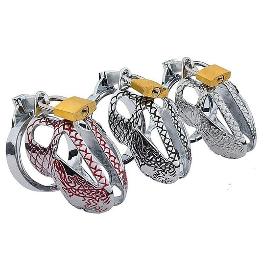 Bird Lock Chastity Cage Red by BDStyle