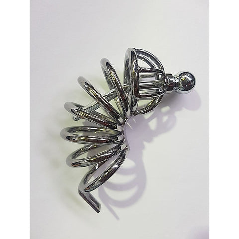 Seven Layers Asylum Cock Cage & Plug by BDStyle