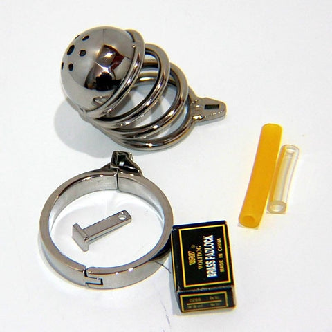 Soldier On Male Chastity Device Pee Thru by BDStyle