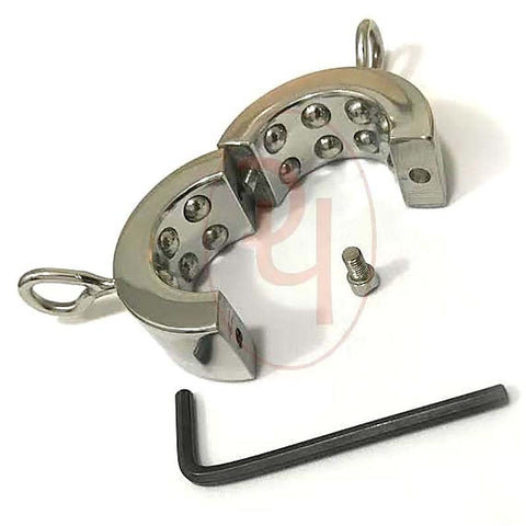 Testicle Stretcher With Matte Nodules by BDStyle