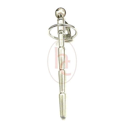 Fortified Hollow Penis Plug With Cum Stopper by BDStyle