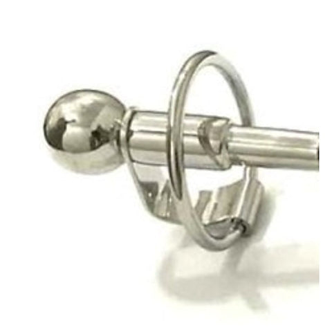 Fortified Hollow Penis Plug With Cum Stopper by BDStyle