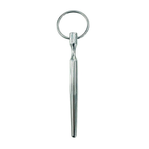 Urethral Stretching Solid Penis Plug With Glans Ring