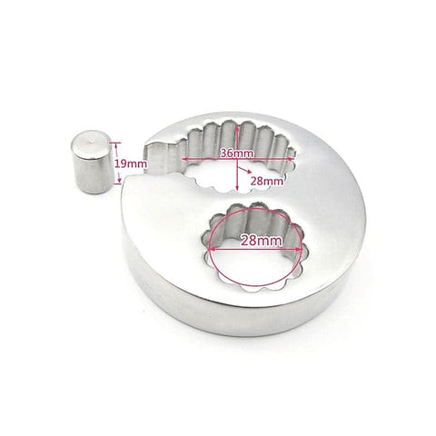Groove Cock Ball Chastity Device by BDStyle