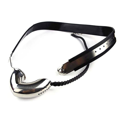 Outer Limits Stainless Steel Male Chastity Belt by BDStyle