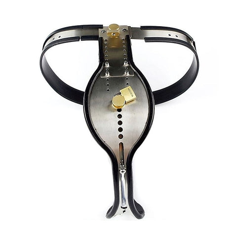 Trap Lock Steel Male Chastity Device by BDStyle